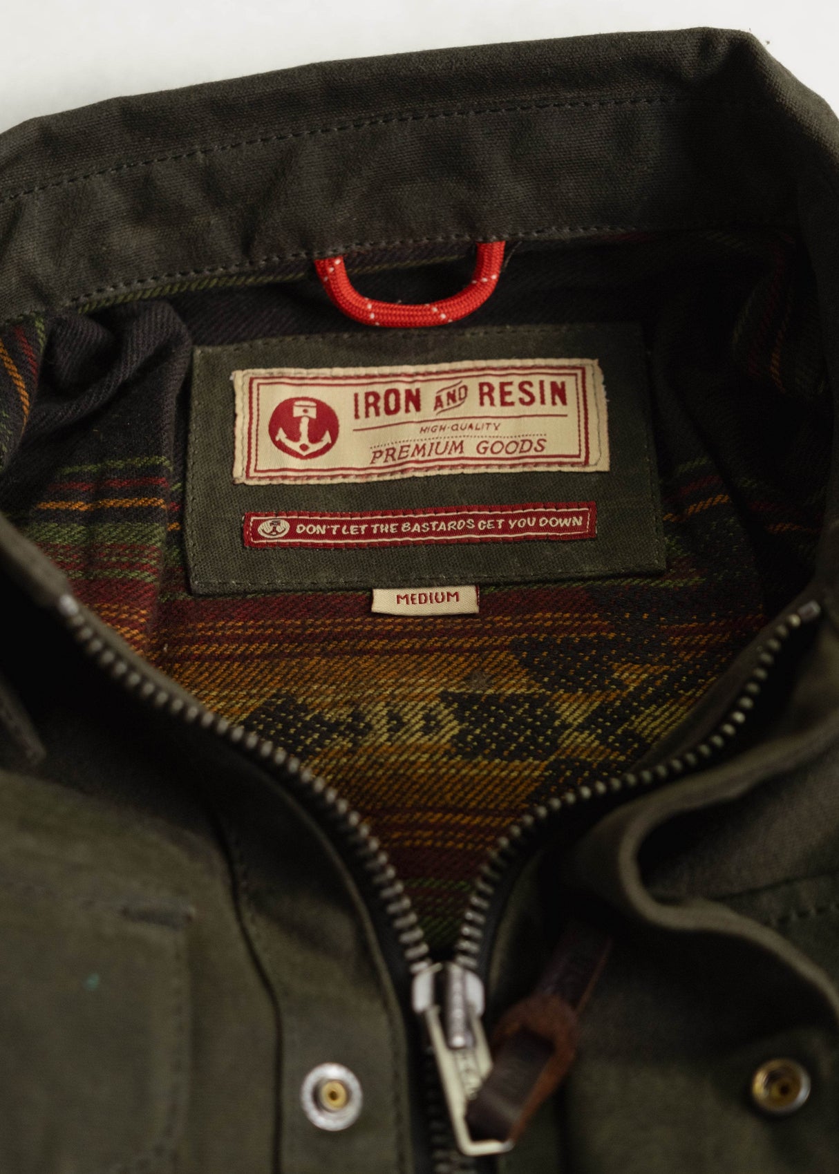 Cruiser Jacket - Waterproof Canvas from Iron & Resin
