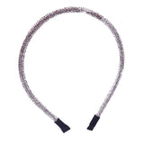 Bling Stone Accented Crystal Studded Shimmer Headband from Madeline Love