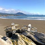 Crystal Cuff Bracelet | Silver from Hiouchi Jewels