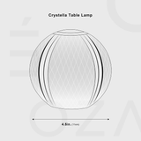 Crystella Table Lamp From Ozarké