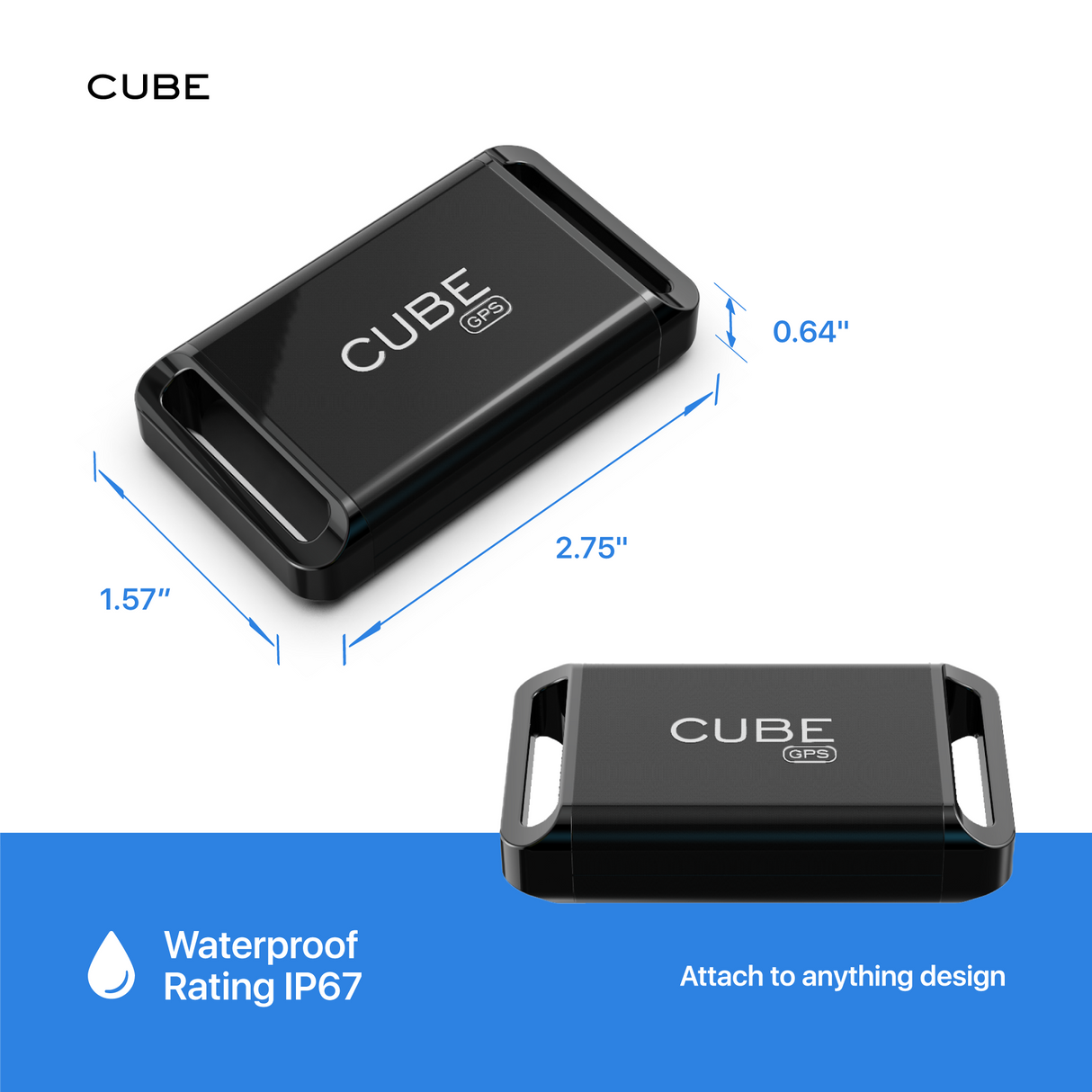 Cube GPS Tracker: Real-Time GPS Tracker | 4G LTE | Rechargeable Battery from Cube Tracker