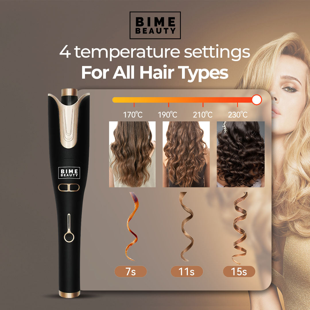 Curl Me Perfection Automatic Hair Curler From BimeBeauty