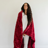 PATTERNED FAUX FUR XL THROW BLANKETS From Saranoni