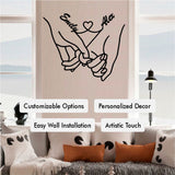 Custom Couple Love Hands from VITAHOME DESIGN LLC
