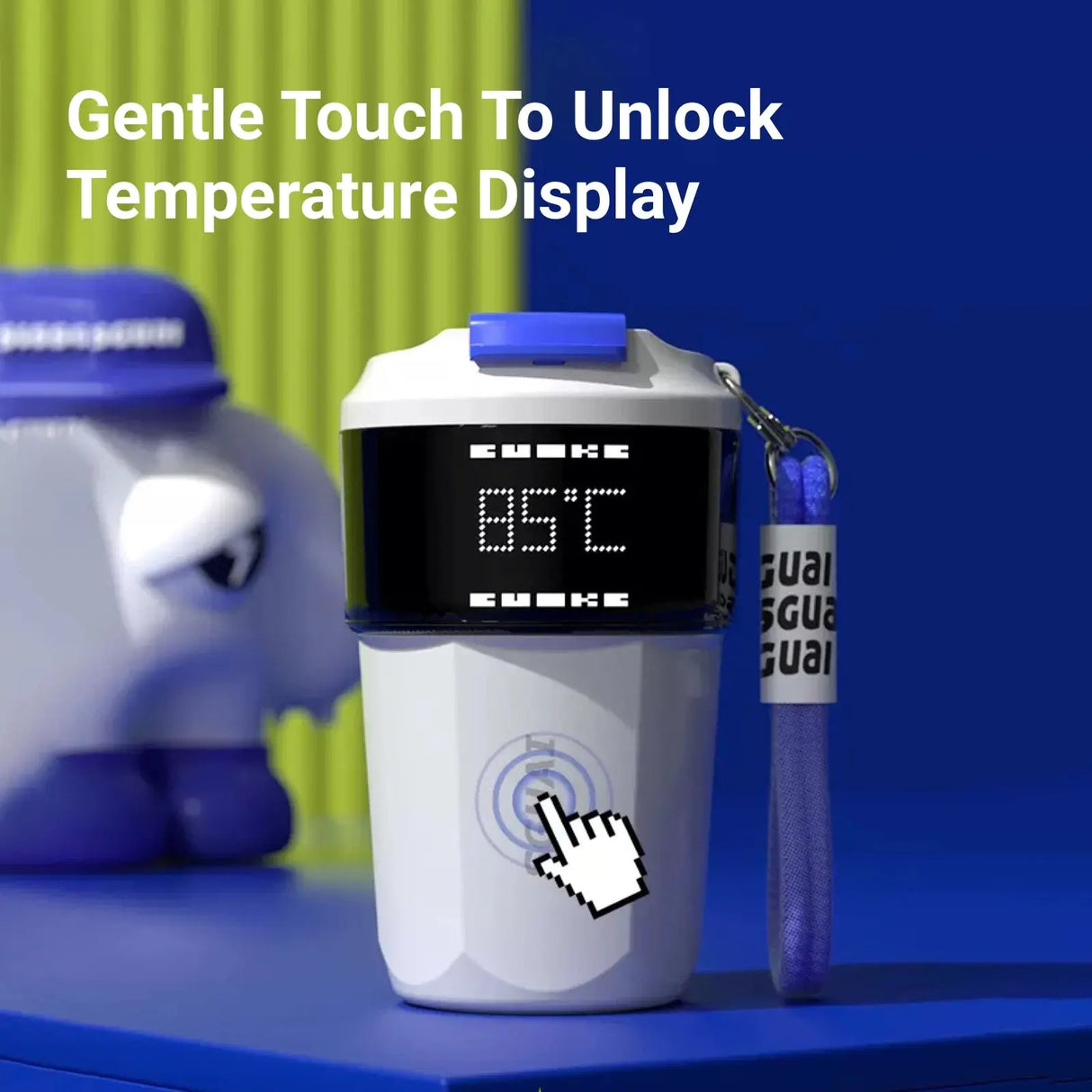 Custom Smart Reusable Insulated Iced Coffee Cup from Cool Gadget