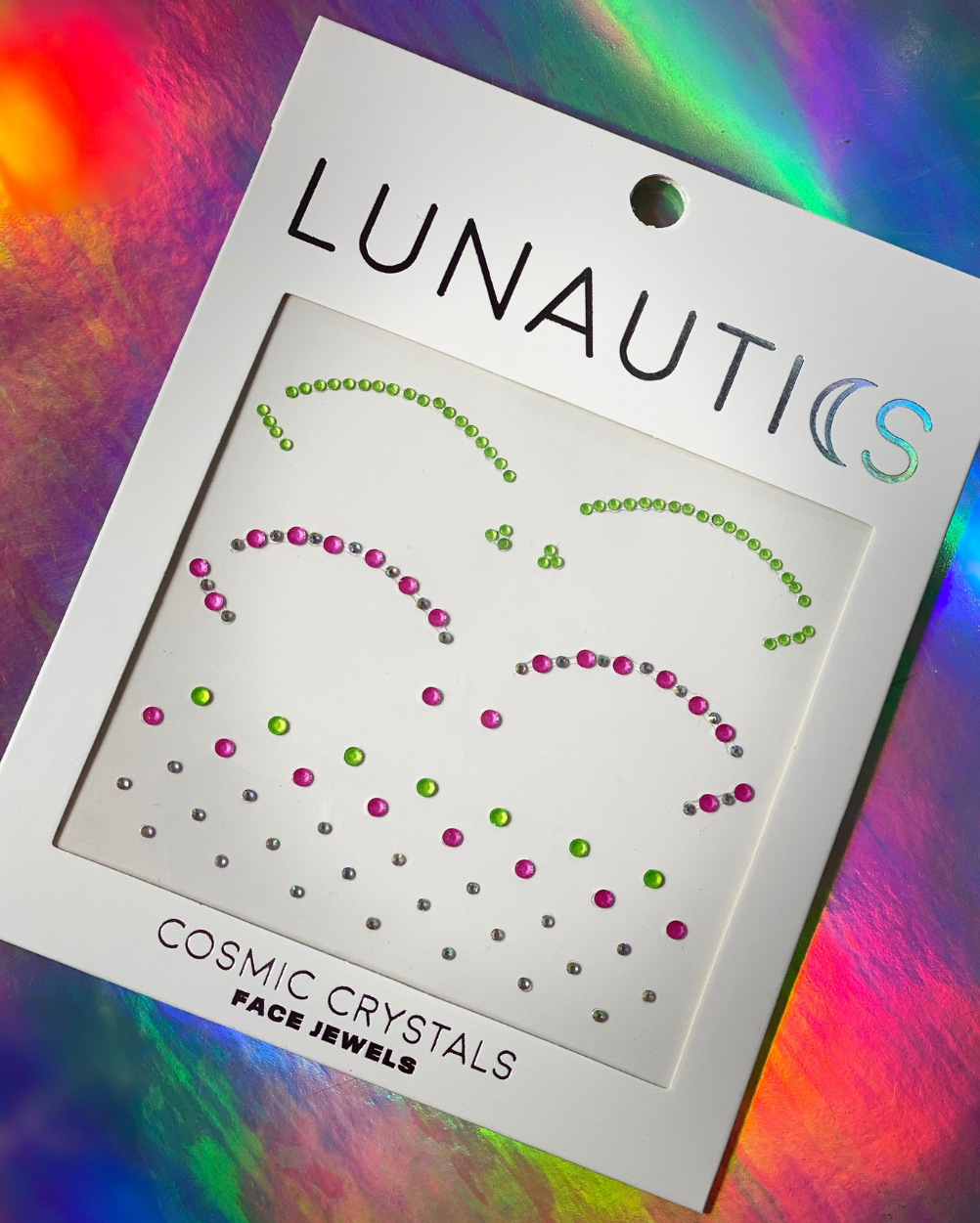 Neon Face Gem - Cut Crease Face Jewel from Lunautics