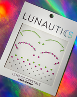 Neon Face Gem - Cut Crease Face Jewel from Lunautics