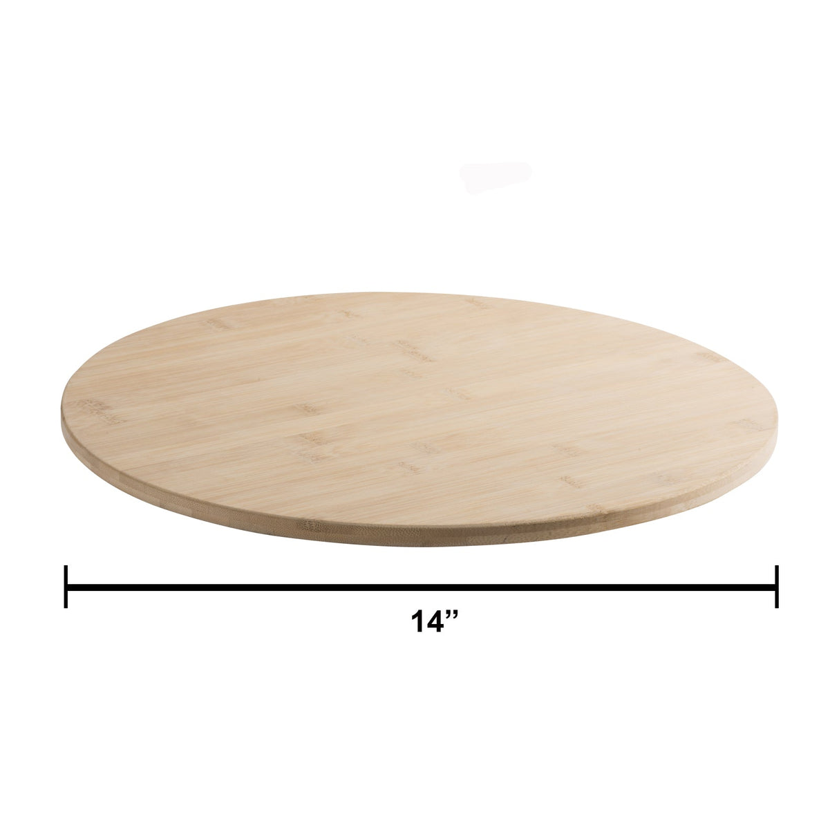 Bamboo Kitchen Cutting Board 14" X 0.5" Cheese And Charcuterie pack of 2 from Hammont