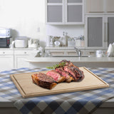 Bamboo Kitchen Cutting Board 11"X 8"X 0.5" Cheese and Charcuterie from Hammont