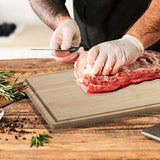 Bamboo Cutting Board Pack of 2 17"X 13"X 0.5" from Hammont