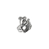 Belle Nouveau Beardsley Sterling Silver Ring from Cynthia Gale New York