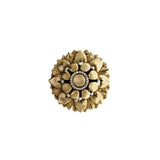 Borobudur Lotus Sterling Silver Bronze Petal Ring from Cynthia Gale New York