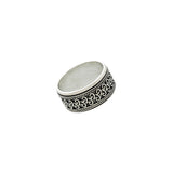 Beta Infinity Sterling Silver Spinner Ring from Cynthia Gale New York