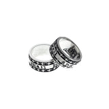 And All Shall Be Well Sterling Silver Spinner Ring from Cynthia Gale New York