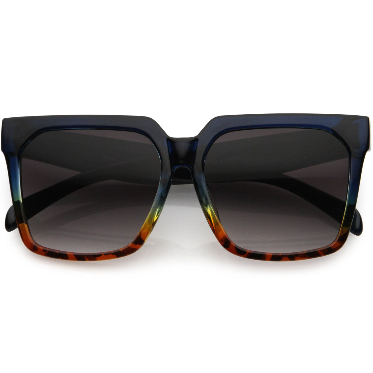 Bold Euro Designer Inspired Fashion Oversize Square Sunglasses D009 from zeroUV