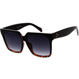 Bold Euro Designer Inspired Fashion Oversize Square Sunglasses D009 from zeroUV