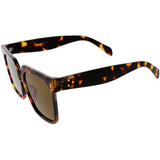 Bold Euro Designer Inspired Fashion Oversize Square Sunglasses D009 from zeroUV