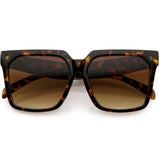 Bold Euro Designer Inspired Fashion Oversize Square Sunglasses D009 from zeroUV