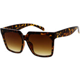 Bold Euro Designer Inspired Fashion Oversize Square Sunglasses D009 from zeroUV