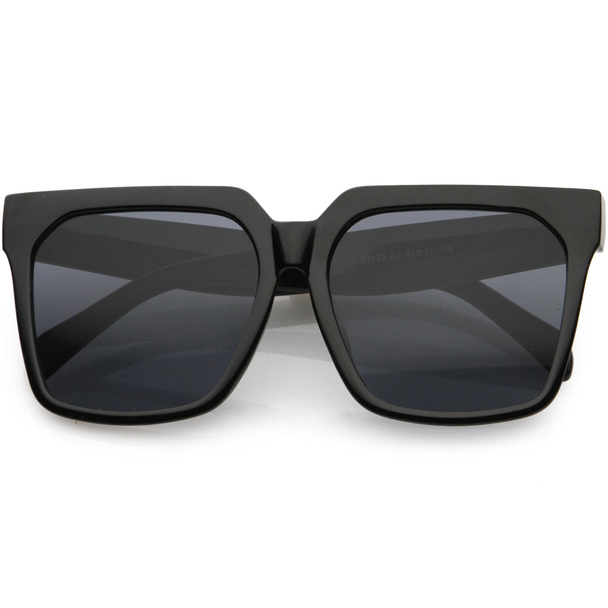 Bold Euro Designer Inspired Fashion Oversize Square Sunglasses D009 from zeroUV