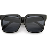 Bold Euro Designer Inspired Fashion Oversize Square Sunglasses D009 from zeroUV