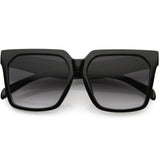 Bold Euro Designer Inspired Fashion Oversize Square Sunglasses D009 from zeroUV