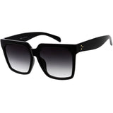 Bold Euro Designer Inspired Fashion Oversize Square Sunglasses D009 from zeroUV
