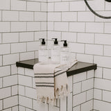 Clear Plastic Shampoo Dispenser 16oz - White Label From Sweet Water Decor