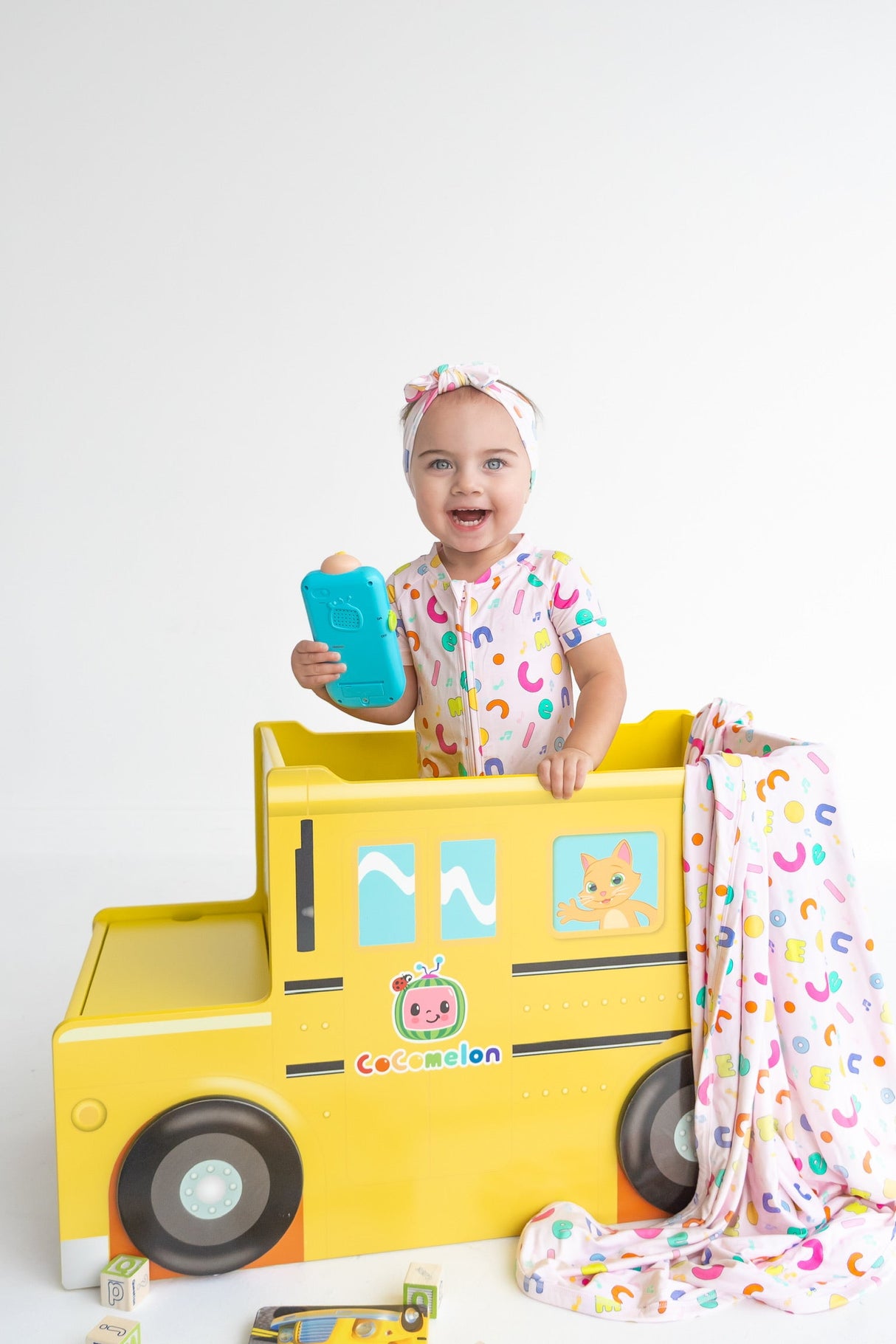 Dream Big Little Co x CoComelon ALPHABET DREAM SHORTIE from DREAM BIG LITTLE CO