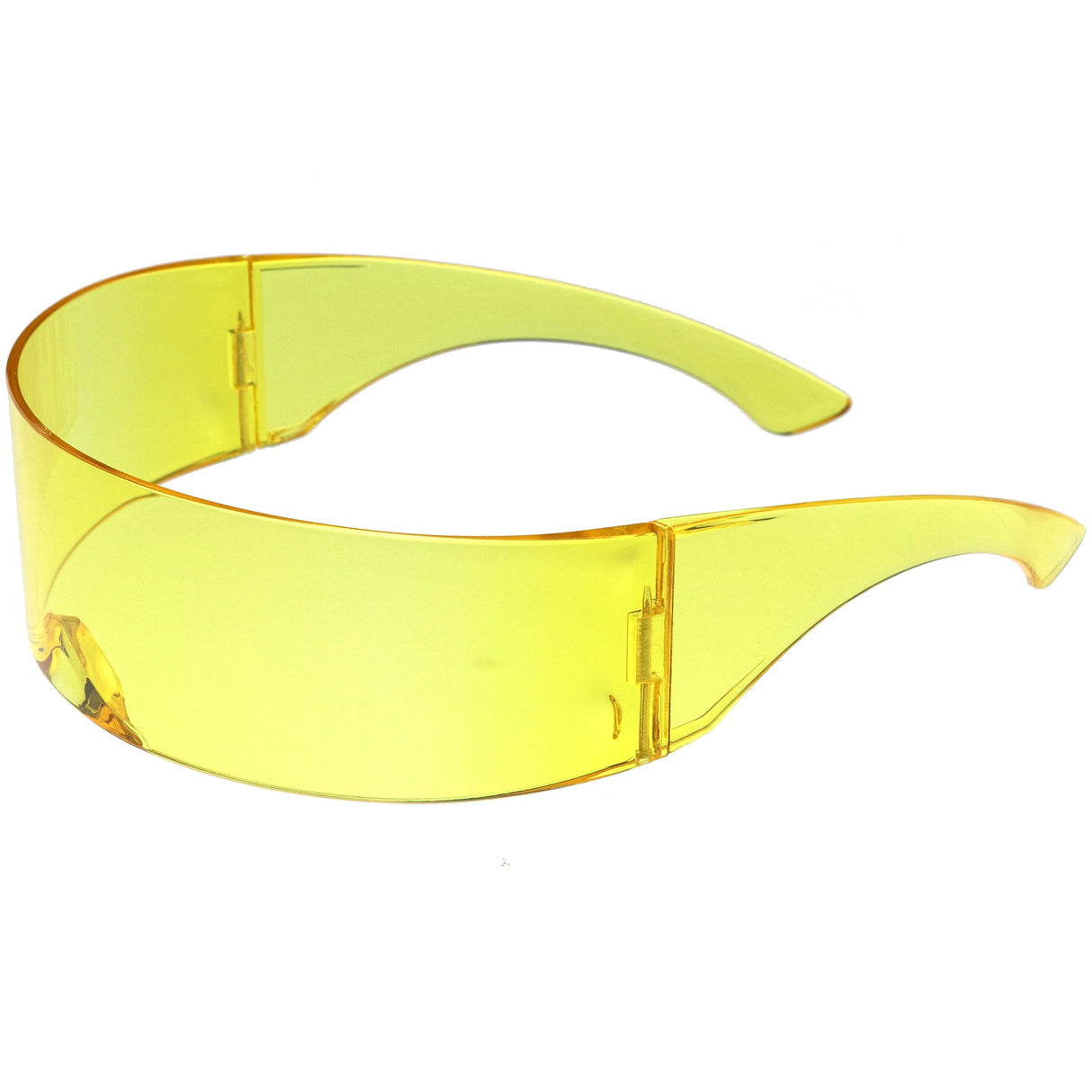 Futuristic Retro Color Tinted Wrap Around Shield Sunglasses D175 from zeroUV