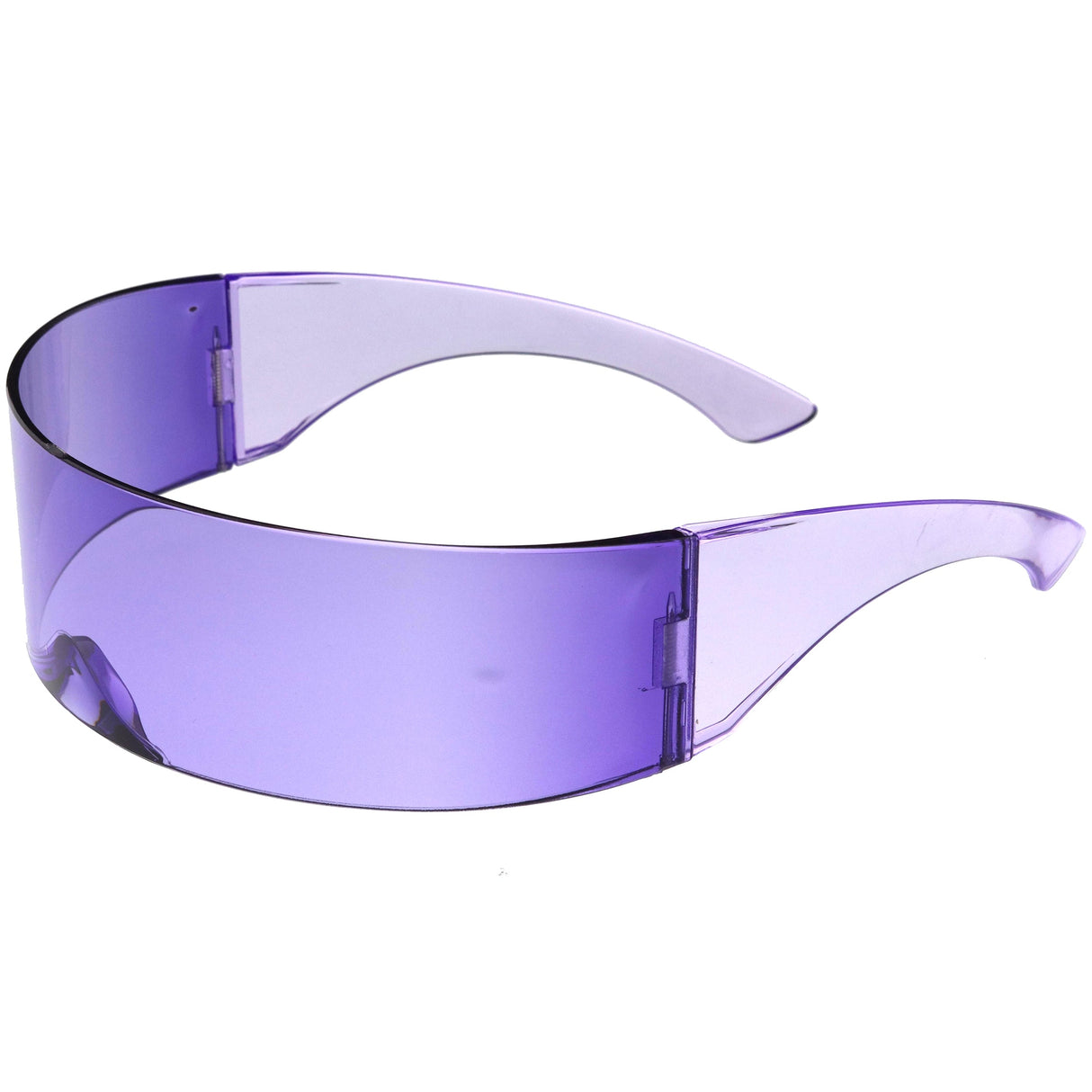 Futuristic Retro Color Tinted Wrap Around Shield Sunglasses D175 from zeroUV