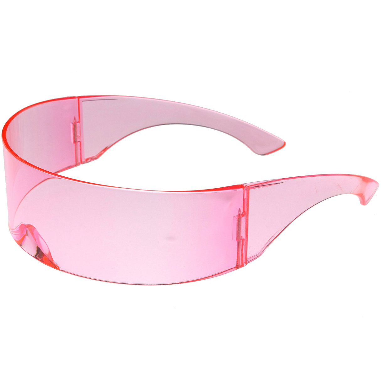 Futuristic Retro Color Tinted Wrap Around Shield Sunglasses D175 from zeroUV