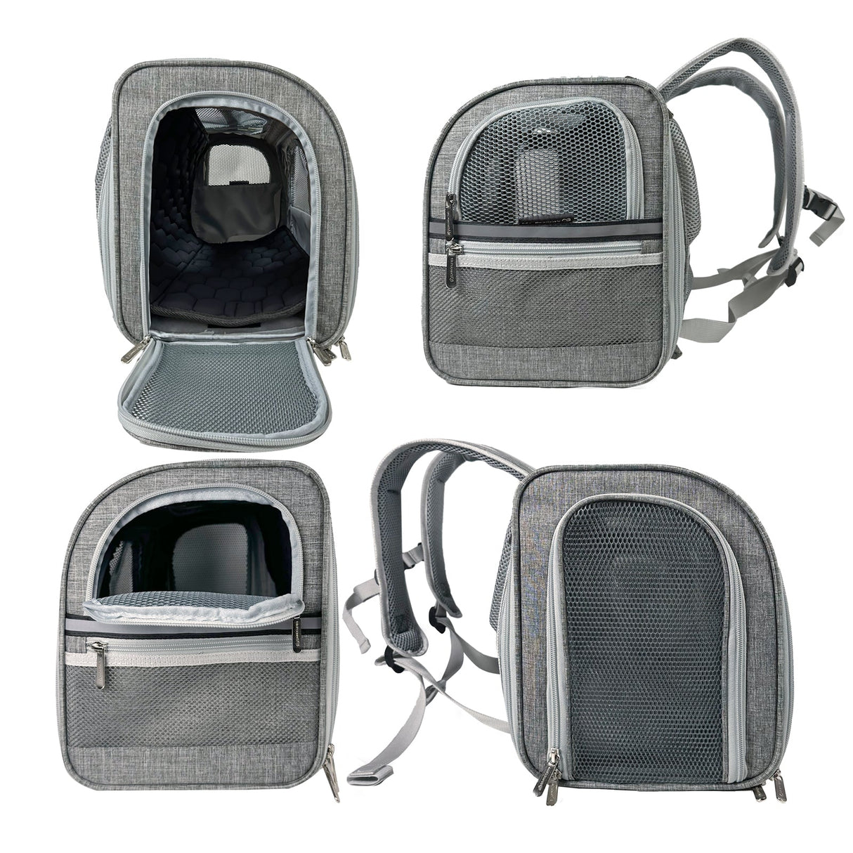 Mr. Peanut's Monterey Series Airline Compliant Horizontal Backpack Pet Carrier from Mr. Peanut's Pet Carriers