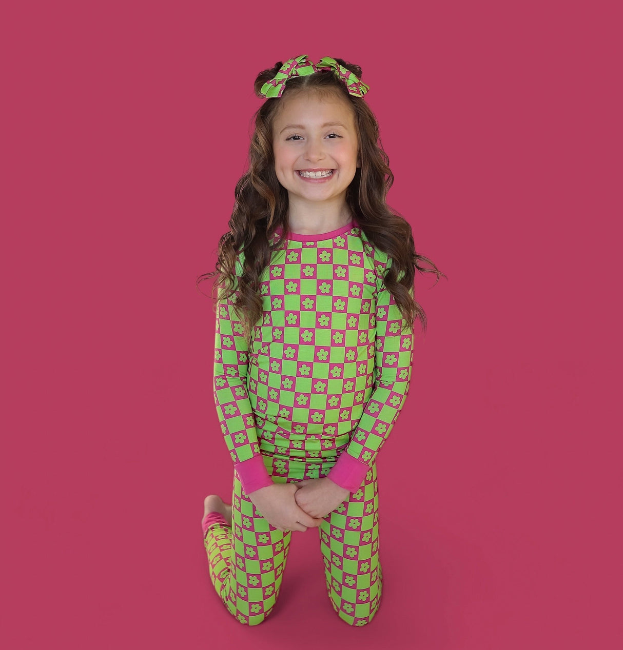 WILD DAISY CHECKERS DREAM SET from DREAM BIG LITTLE CO