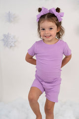 AMETHYST RIB DREAM SHORT SET from DREAM BIG LITTLE CO