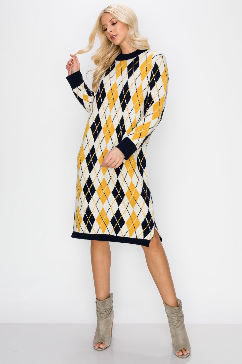 Santanna Knitted Sweater Dress from Joh Apparel