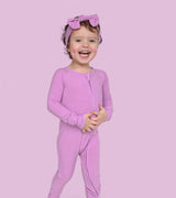 FOREVER LILAC RIB DREAM ROMPER from DREAM BIG LITTLE CO