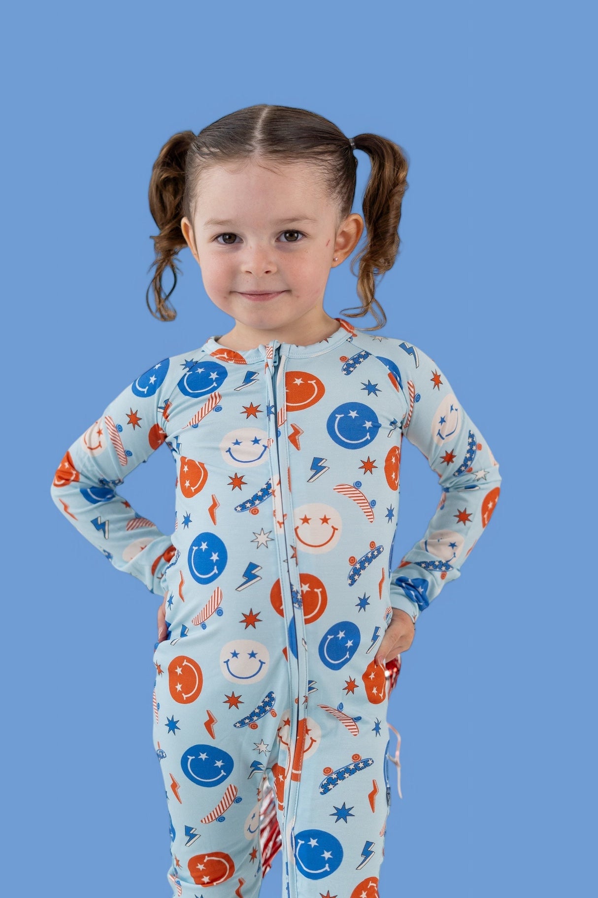 FREEDOM SKATIN' SMILES DREAM ROMPER from DREAM BIG LITTLE CO