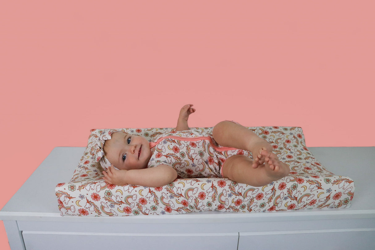 EXCLUSIVE ENCHANTED DREAMS DREAM CHANGING PAD COVER from DREAM BIG LITTLE CO