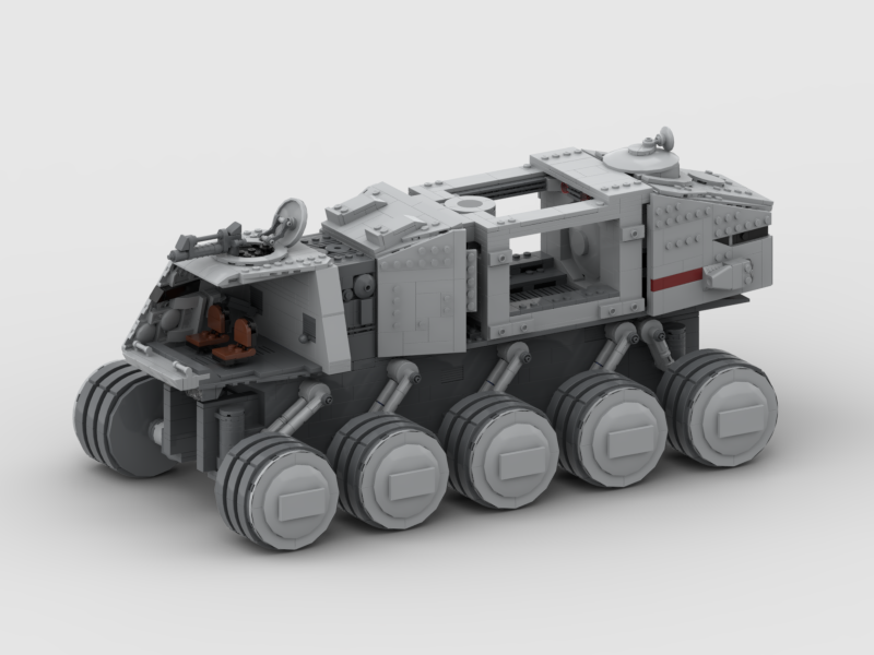 12306: UCS TURBO TANK HAVw A6 JUGGERNAUT TANK from REPUBLICBRICKS