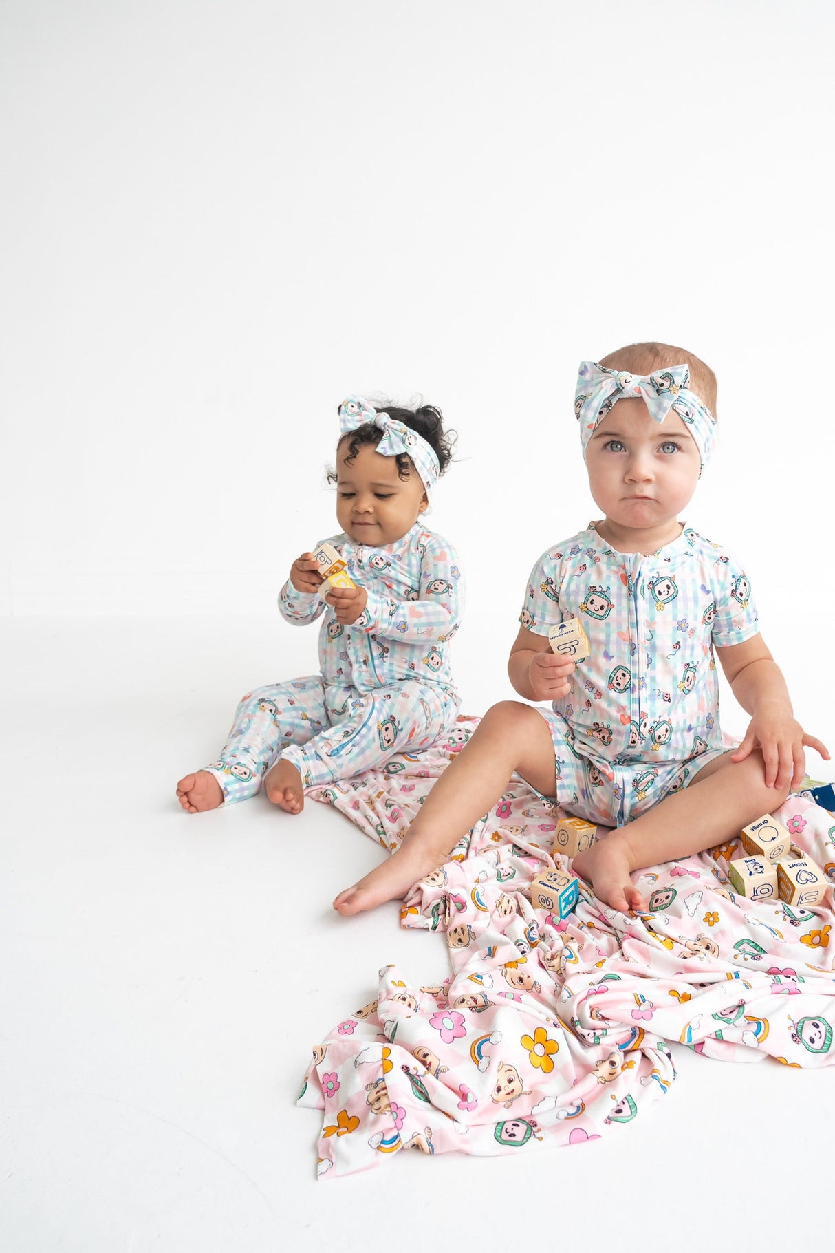 Dream Big Little Co x CoComelon SPRINGTIME MELON DREAM SHORTIE from DREAM BIG LITTLE CO