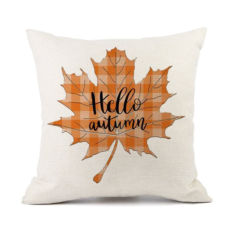 Fall Plaid Cushion Covers from Moderny