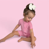 BELLA PINK RIB DREAM SHORTIE from DREAM BIG LITTLE CO