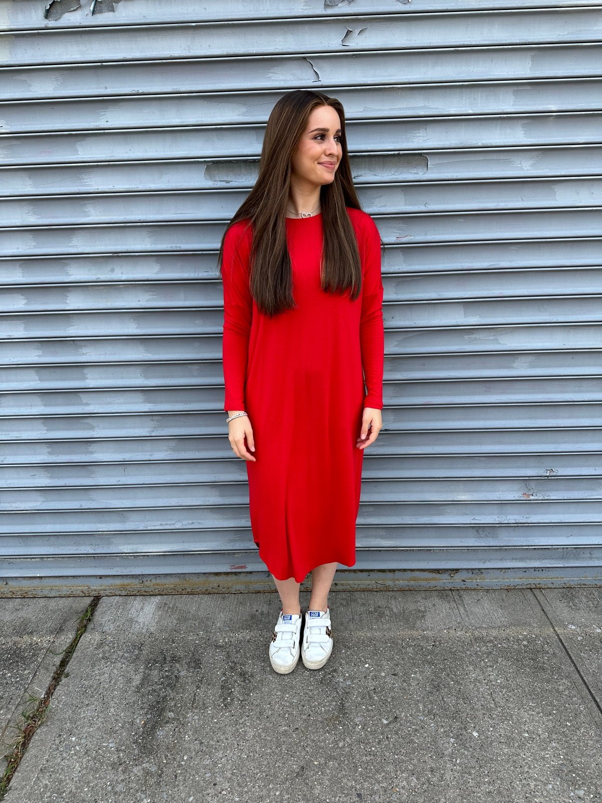 Basic T- Dress From Drama NYC Plus