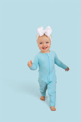 CAPRI BLUE RIB DREAM ROMPER from DREAM BIG LITTLE CO