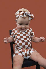 COPPER CHECKERS DREAM BOW from DREAM BIG LITTLE CO