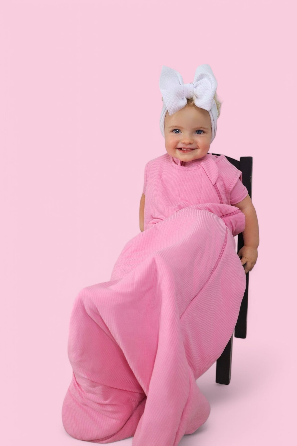 BELLA PINK RIB DREAM SLEEP SACK from DREAM BIG LITTLE CO
