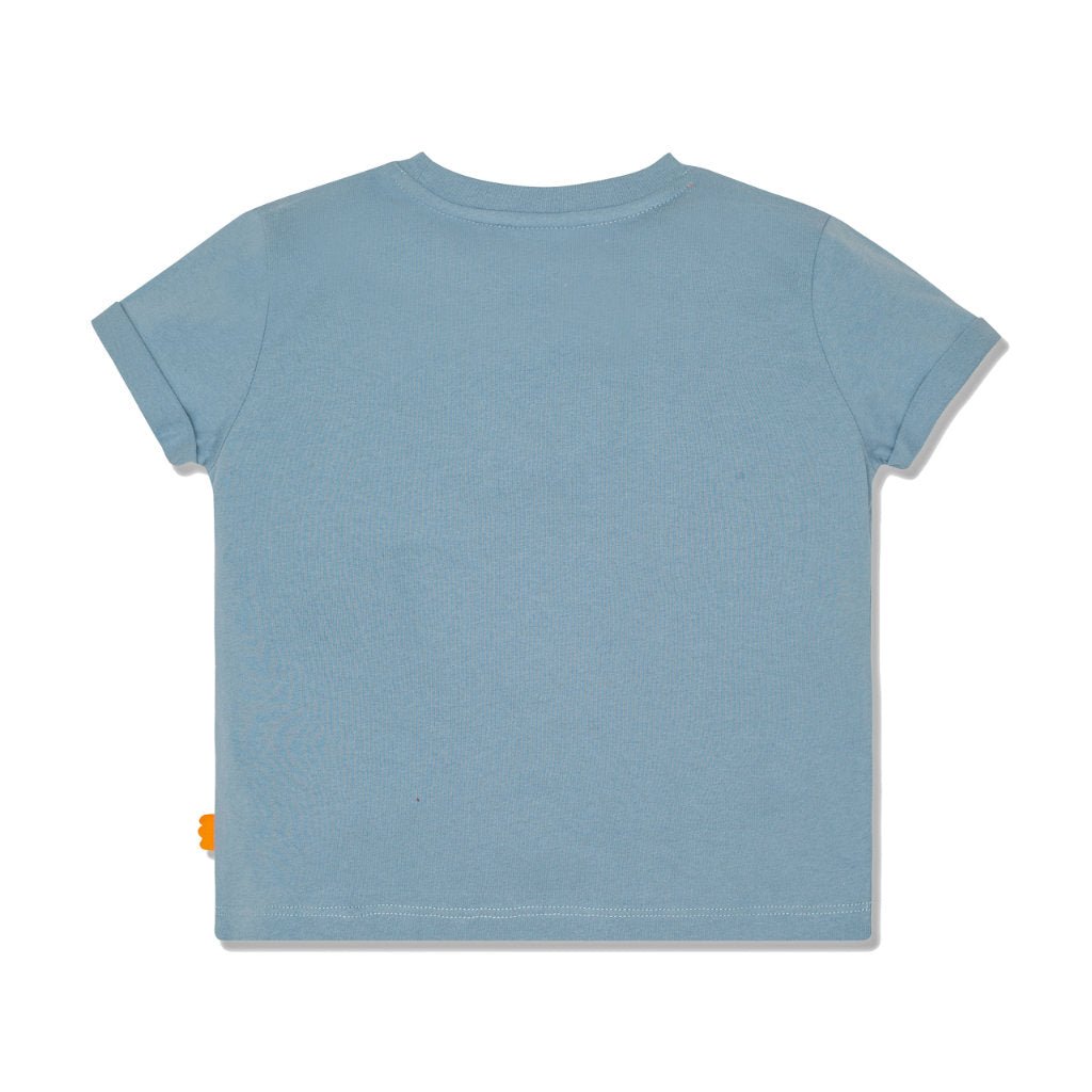 Shapes 2 Kid T-Shirt - Mirage /orange from Manymoons
