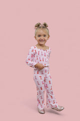 EXCLUSIVE YEE HAW HOLLIE DREAM SMOCKED FLARE SET from DREAM BIG LITTLE CO
