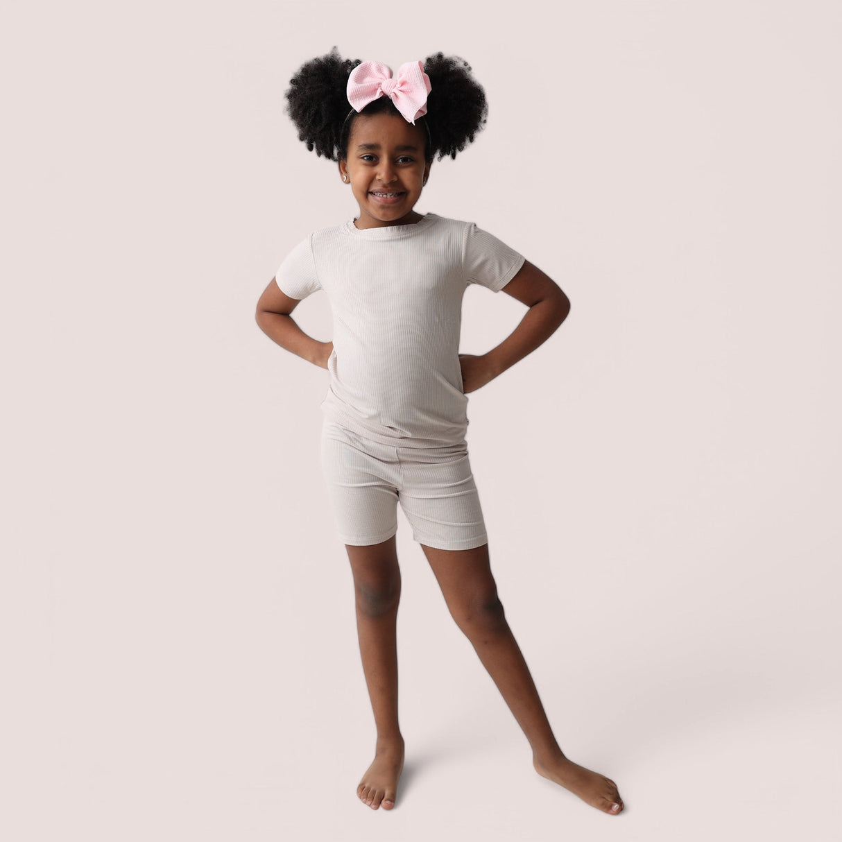 TOTALLY TAN RIB DREAM SHORT SET from DREAM BIG LITTLE CO